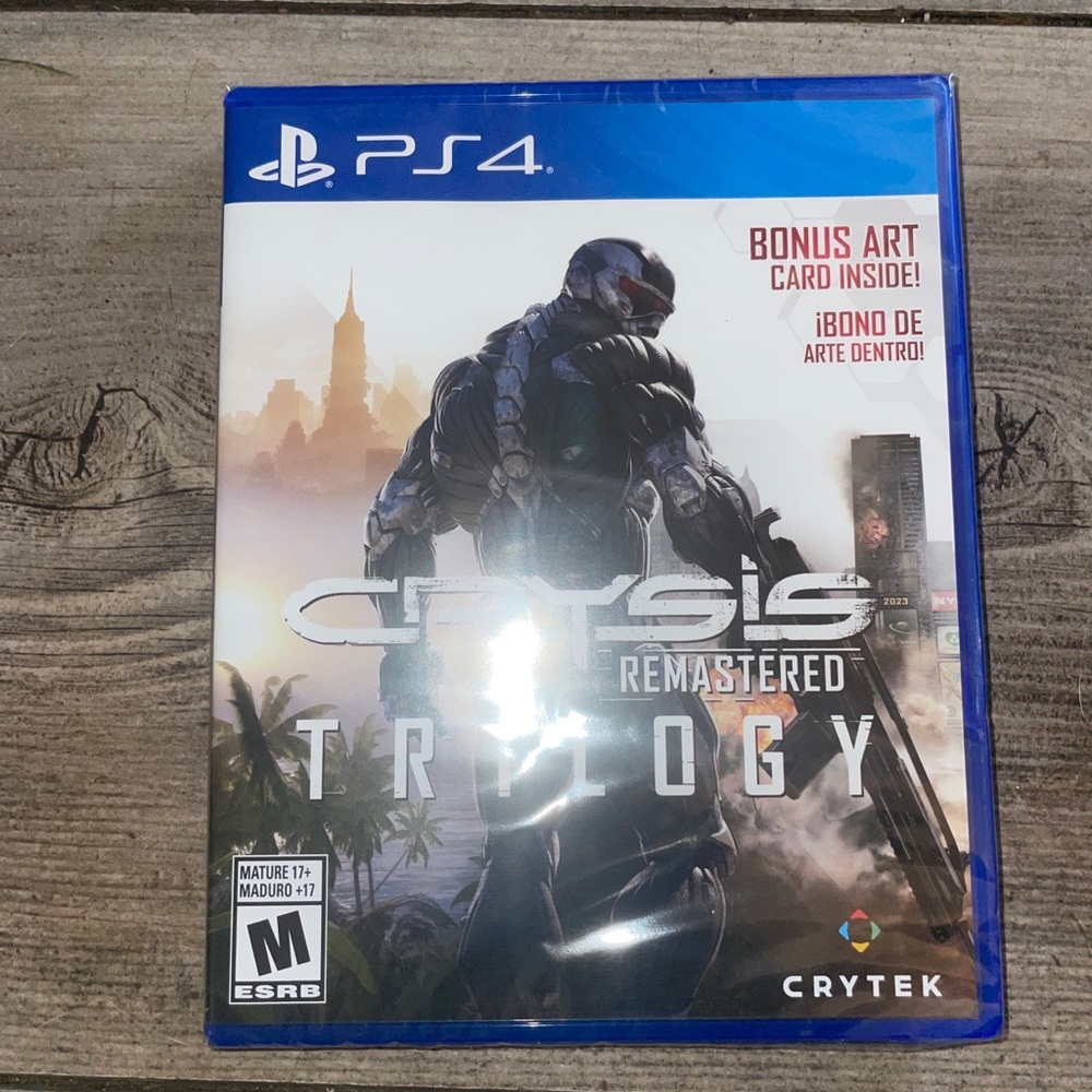Brand new Crysis remastered trilogy